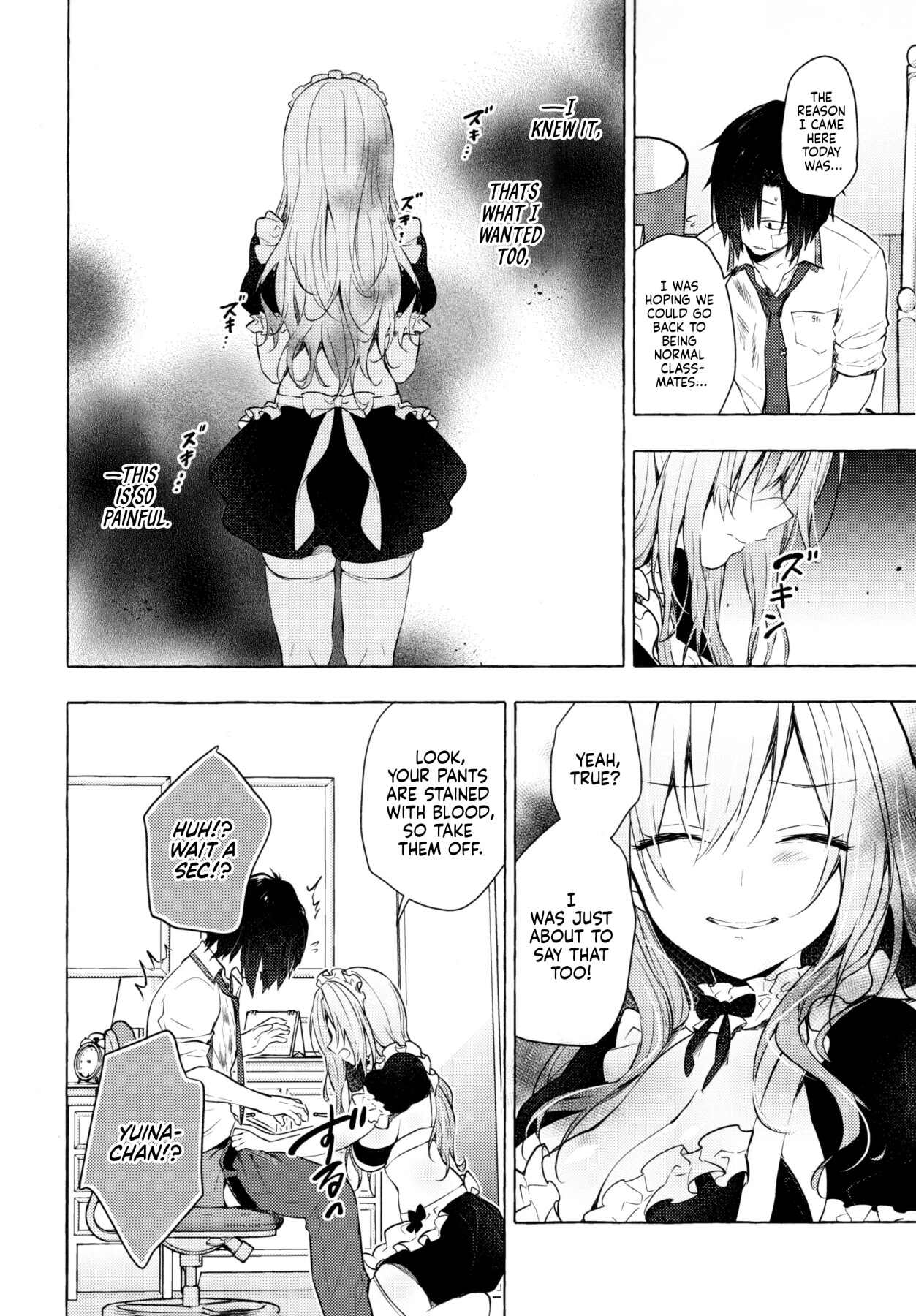 Hentai Manga Comic-Sex with the Gyaru Yuina-chan 3 -My crush is blushing because of me!?--Read-16